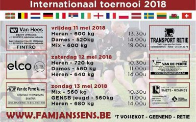 Morgenvroeg vertrekken we naar België voor een groots internationaal toernooi.  …