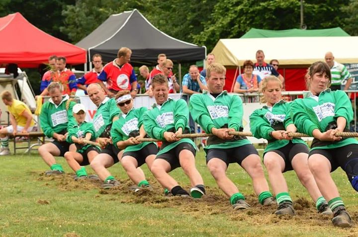 Onze mix strijdend. ?is een heel mooi resultaat. (Foto: Gerard Roodhart)