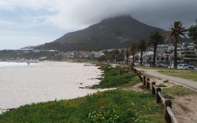 We zijn gearriveerd in het mooie Kaapstad. Veld ziet er mooi uit.