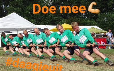 Goede voornemens???
 Probeer touwtrekken eens. Full body workout in teamverband….