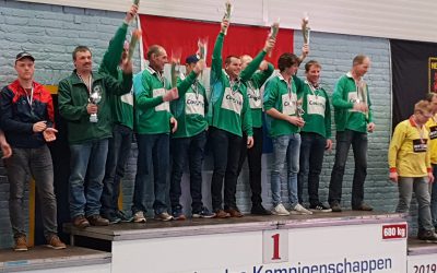 Het eerste kampioenschap is binnen.