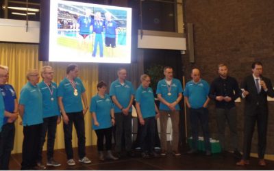 Kampioenenbal in gemeentehuis Berkelland