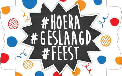 Ook bij ons zijn er een paar leden geslaagd. Van harte gefeliciteerd