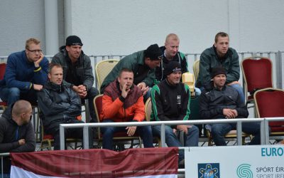 Onze jongens op de VIP tribune. 
 De laatste foto’s van het EK staan nu ook onli…