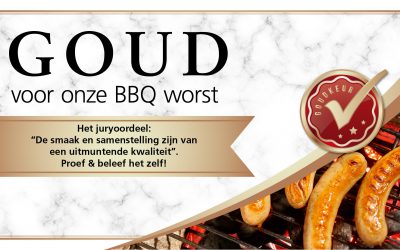 Wij zijn trots dat tijdens de landelijke barbecueworstkeuring de vak jury onze b…