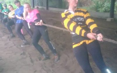 Onze dames weer lekker an het trainen voor het NK. Go girls