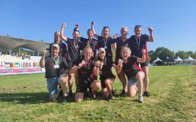 Zilver voor onze dames. Samen met de dames van Touwtrekvereniging Gelderswoude.
…