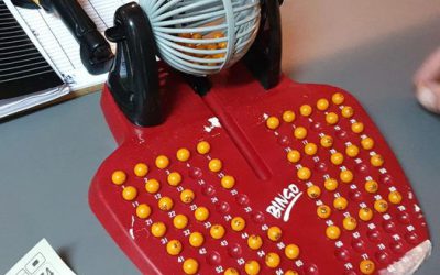 Het Nieuwjaar goed beginnen met een bingo.