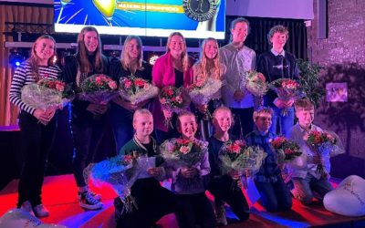 Meer dan 200 gasten kwamen maandag 9 januari op de nieuwjaarsreceptie en de huld…
