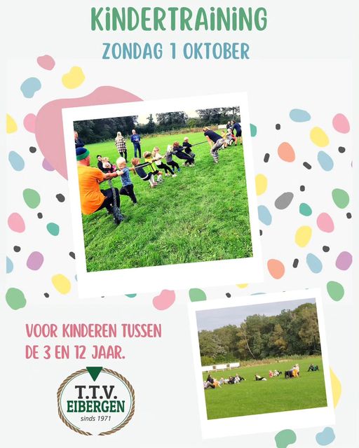 Vanmorgen was de eerste kindertraining voor kinderen van 4 t/m 12 jaar. Alle kin…