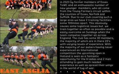 East Anglia Tug of War club from England will participate in Eibergen during the…