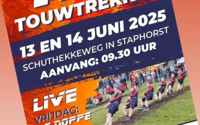 Morgen is het dan eindelijk zover. De Nederlandse kampioenschappen touwtrekken. …